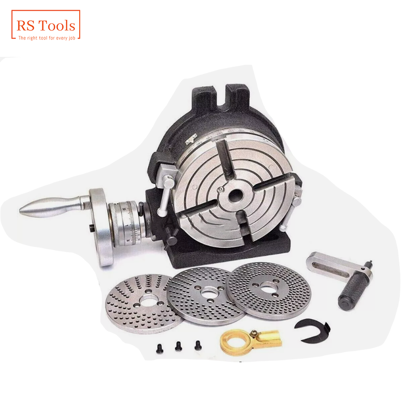 6" Precision Rotary Table Horizontal Vertical & Index plate set dividing plate