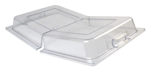 Dome Cover, Full-size, Hinged Opening, PC (12 Each)