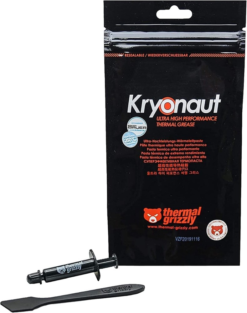 Thermal Grizzly Kryonaut - High-Performance CPU Thermal Paste (3 Pack Combo)