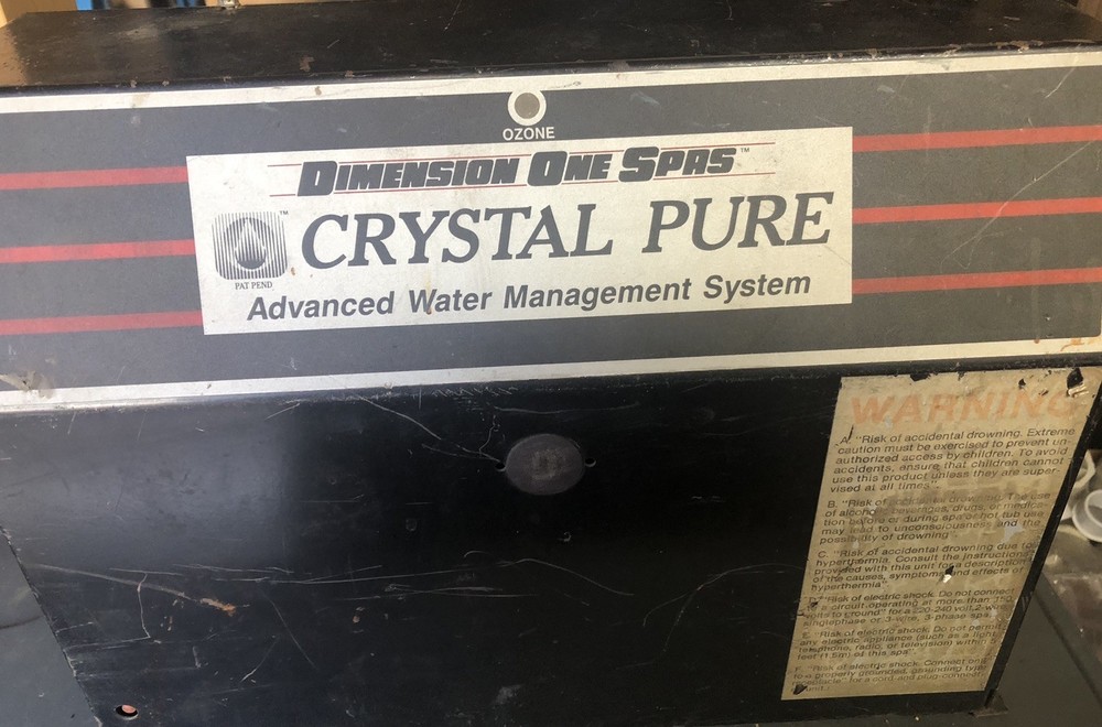 Dimension One spa / Evolution Pack With Air Pump & Circuit Board.old School..