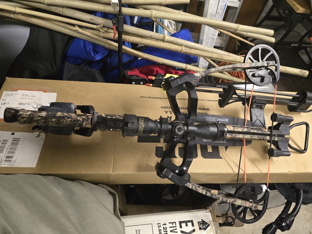 Wicked Ridge RDX 400 Crossbow with ACUdraw Pro Scope Mossy Oak Pattern