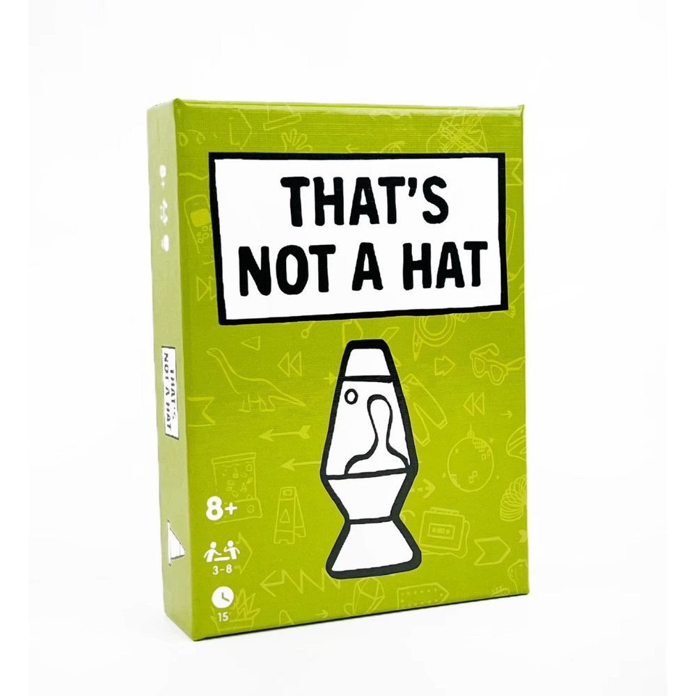 That'S Not a Hat - Fun Bluffing & Memory Party Game for All Ages Components