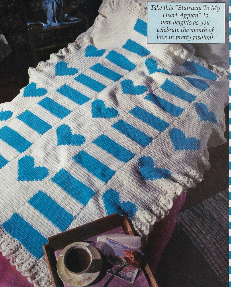 Stairway to My Heart crochet pattern instructions