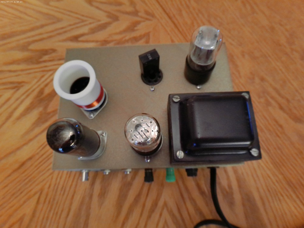 QRP AM/CW Ham Radio Transmitter 80/40 Meter Bands Heising Modulation