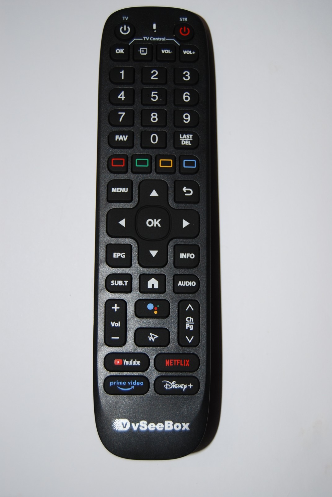 vSeeBox V6 PLUS Remote control Backlight,Bluetooth and Voice control