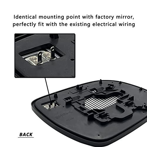 Driver Side Mirror Glass Replacement for 2004-2009 Lexus Left (Driver Side)
