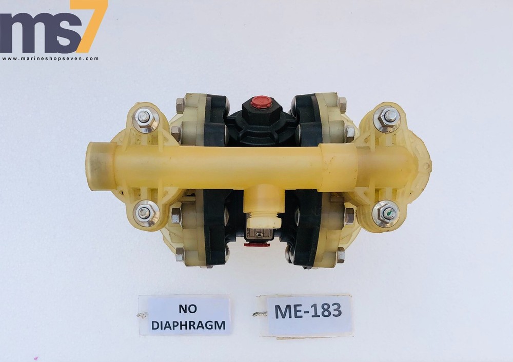 HUSKY 515 POLYPROPYLENE 1/2" DOUBLE DIAPHRAGM/TRANSFER PUMP #NO DIAPHRAGM