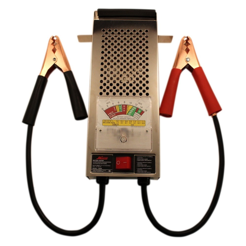 Milton 1260M 120 AMP Battery Tester Chrome