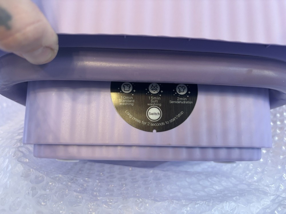 Portable Foldable Mini Washing Machine for Underwear Socks Travel Compact