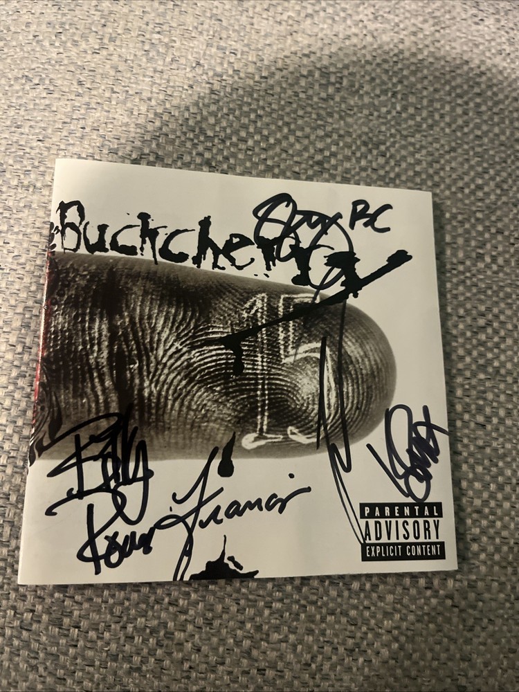 BUCKCHERRY SIGNED 15 CD Booklet With CD