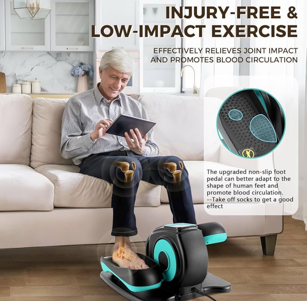 under desk elliptical machine, Electrical Leg Exerciser For Seniors