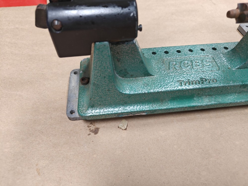 RCBS TrimPro Power Trimmer Reloading Tool case Trimmer