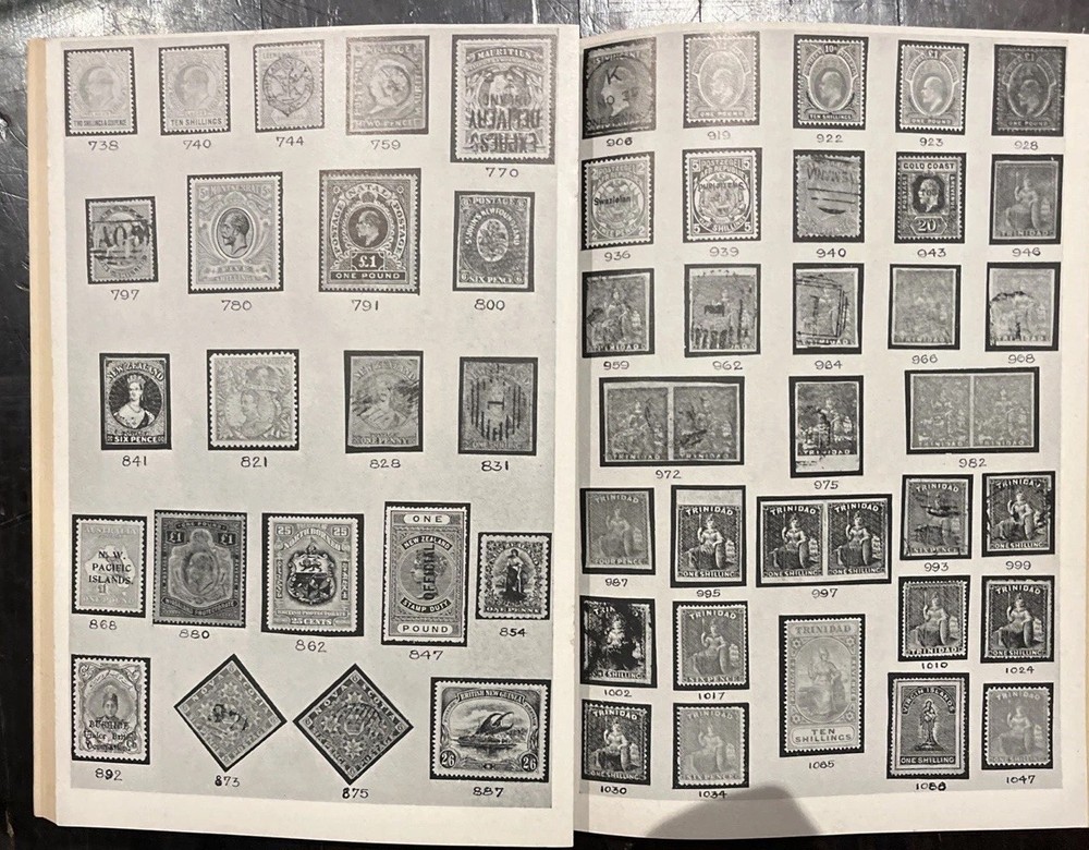 Stamp Collection Colonel E. H. R Green Edson J. FIFIELD 1944 US Possessions