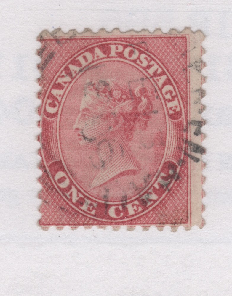 CANADA  #14b partial CDS cancel Perf 11.75 FINE