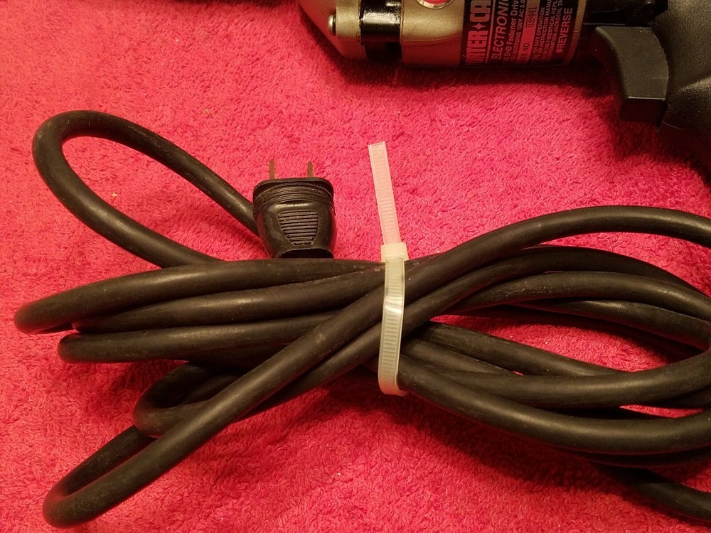 PORTER CABLE ELECTRONIC MODEL 7542 FASTENER DRIVER CORDED USA MADE