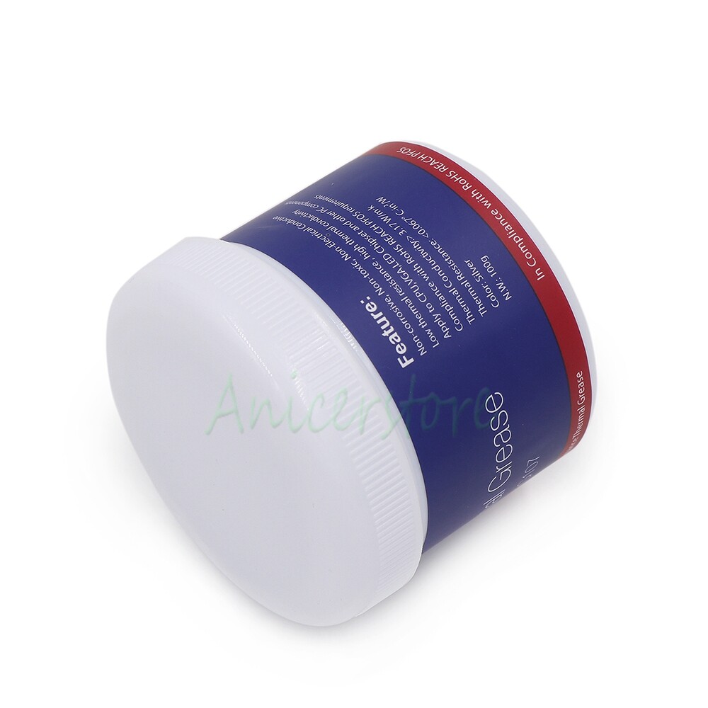 100g Silver Silicone Thermal Conductive Compound Grease Paste CPU IC LED Cooling