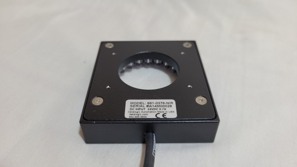 Datalogic 661-0376-NIR Ringlight LED Input 24VDC 0.7A