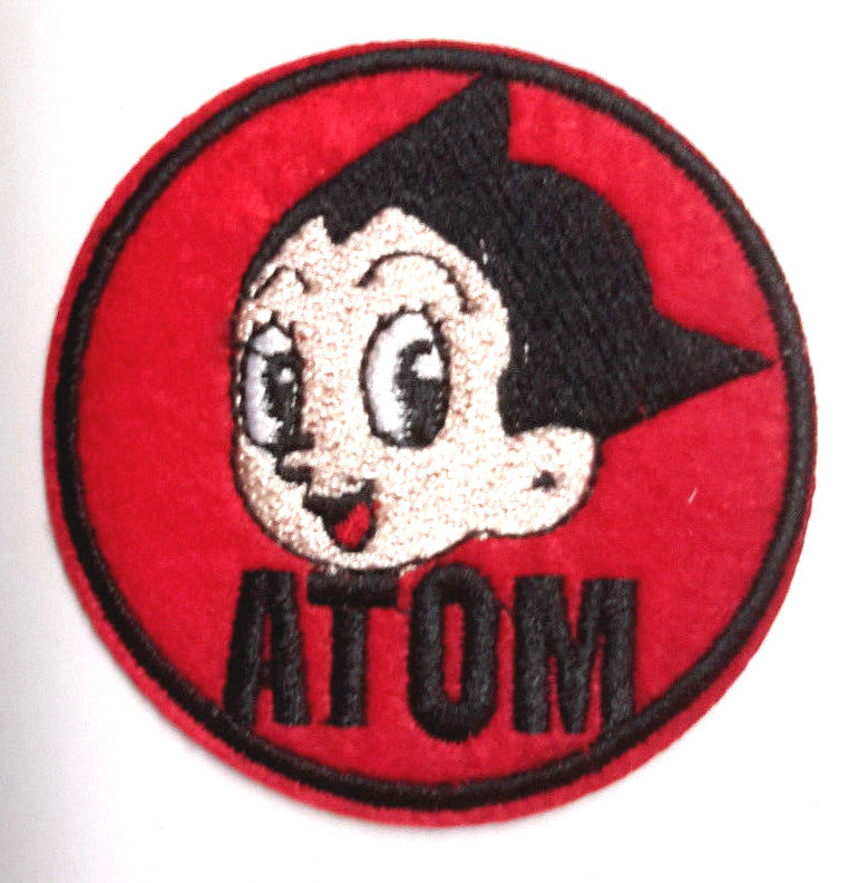 ATOM Astro Boy Cartoon Logo- 2.5" Patch-USA Mailed (ASTPA-02)