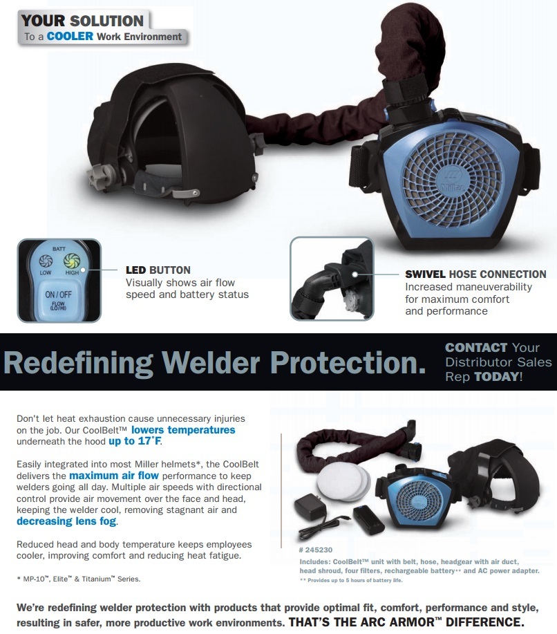 Miller Coolbelt Head Cooling System (245230)