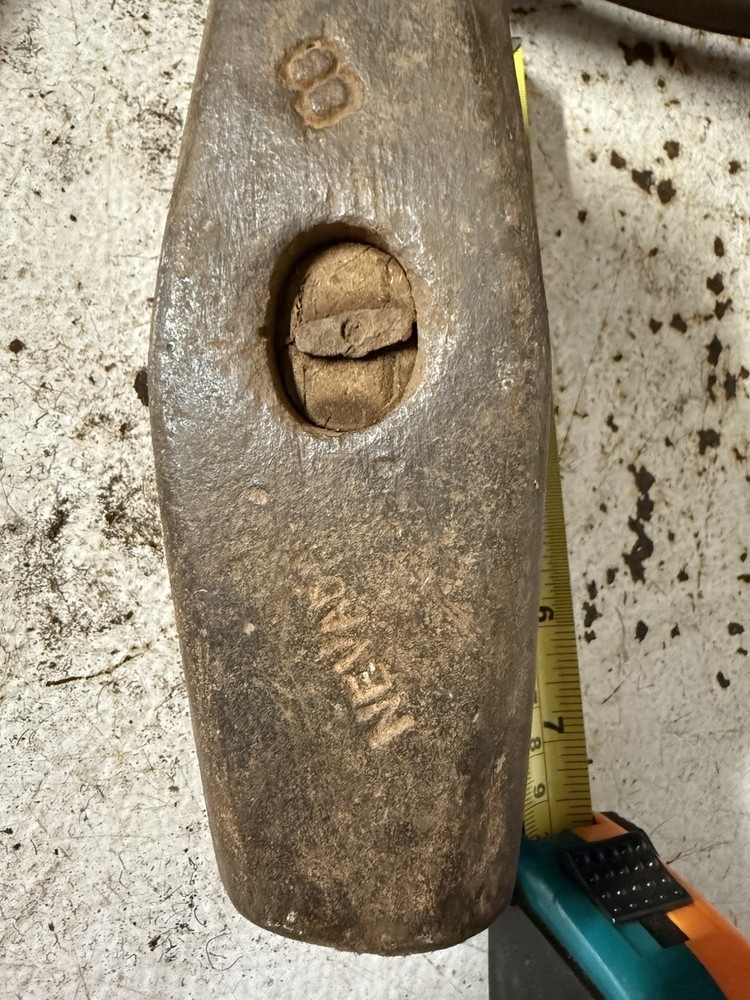 Vintage Nevada Pattern 8 Lb. Sledge Hammer Head