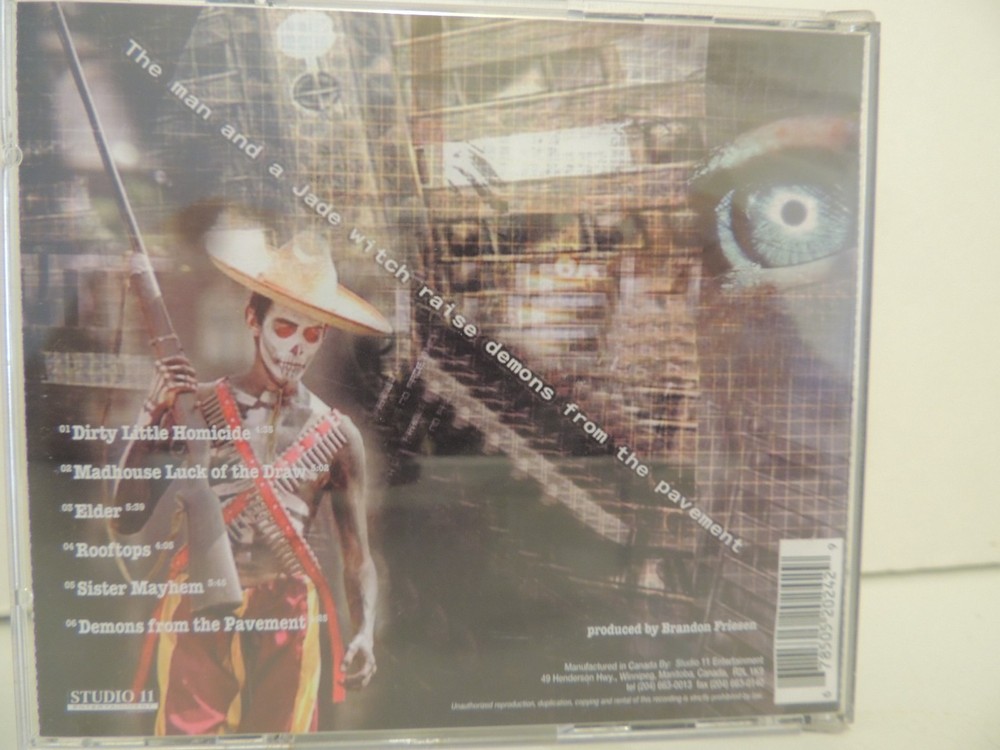 Stoic Frame Signed CD Cover "Rooftops" auto'd by 4