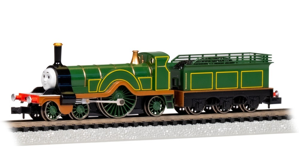 Bachmann N Scale Thomas & Friends Emily Engine & Tender #58795