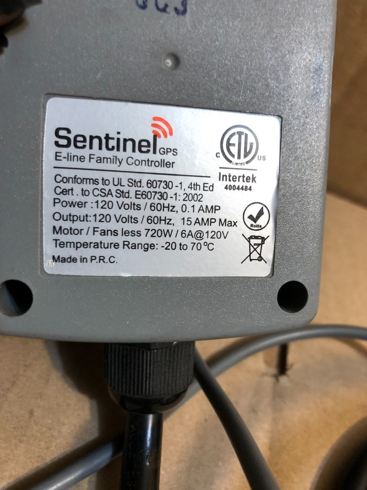 Sentinel GPS BTC-1a WM Basic Wall Mount Temperature Controller