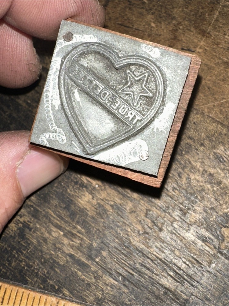 Print Block ( TRUE-DETTES ) Type Cut Block