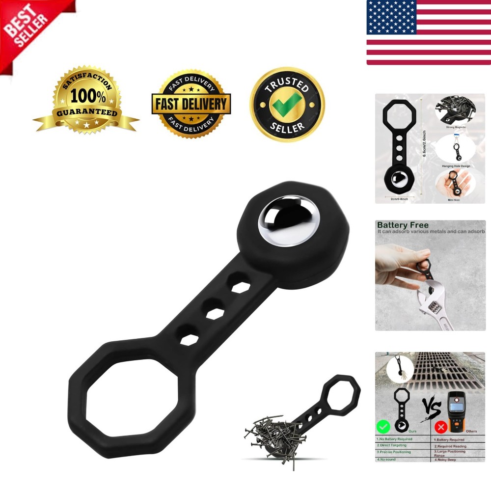 Fast and Portable Magnetic Stud Finder - 27 lbs Pull for Reliable Detection