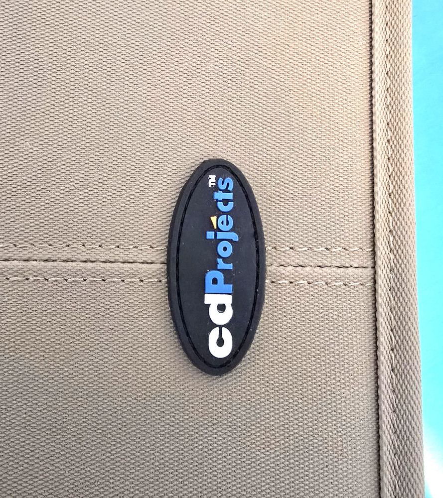 CD Projects 48 Disc CD DVD Video Game Carrying Storage Case Beige Full Zip