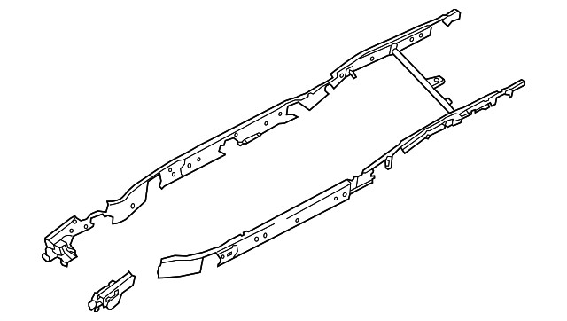 Genuine Nissan Frame Side Member E0111-1PAMA
