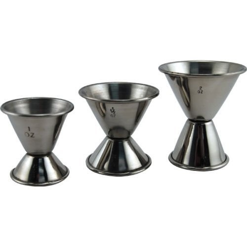 Double Cocktail Jigger, Set of 3