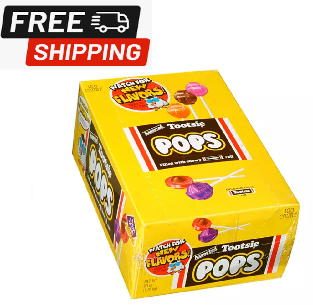 Tootsie Pops (60 oz., 100 ct.)