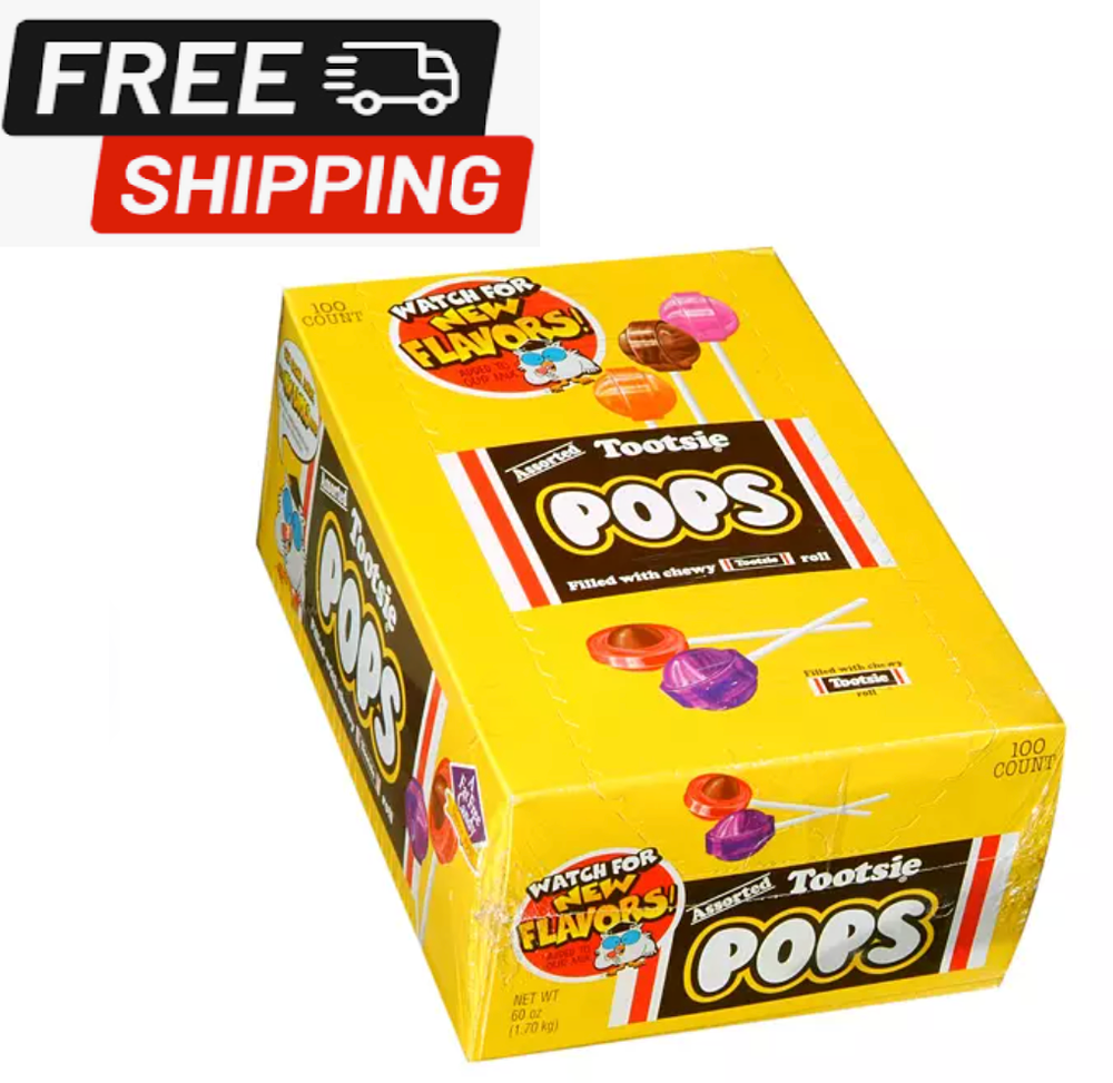 Tootsie Pops (60 oz., 100 ct.)