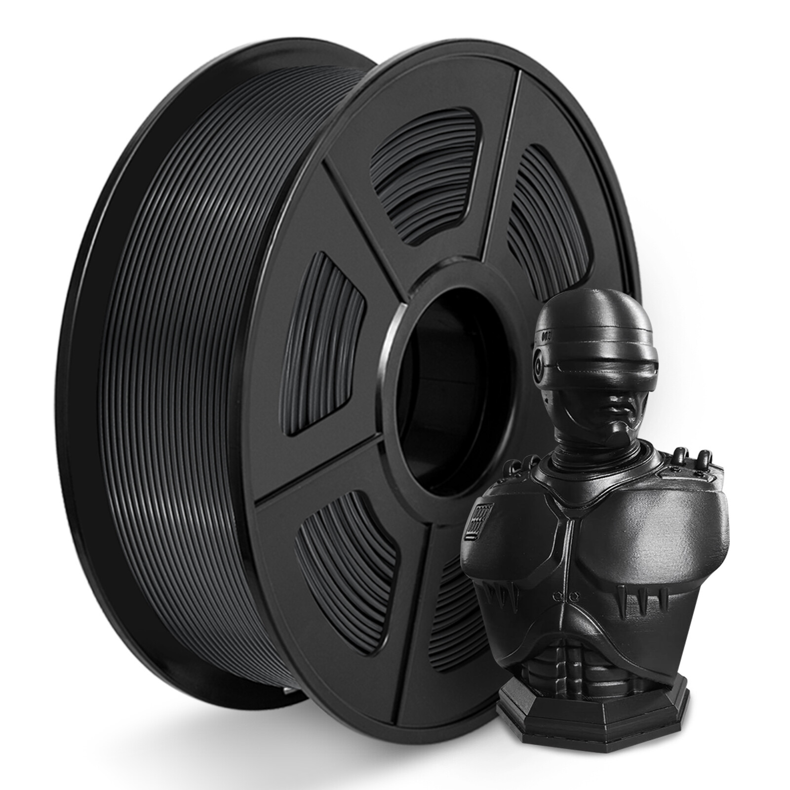 SUNLU 5×1KG PLA Matte PLA+ PLAMETA PETG SILK ABS 3D Filament Combo