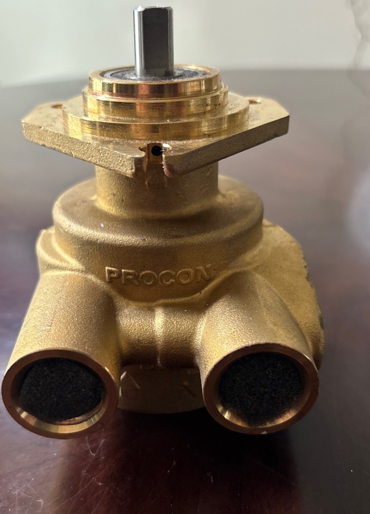 Brass vane pump, specifically identifying as a Procon Series 4