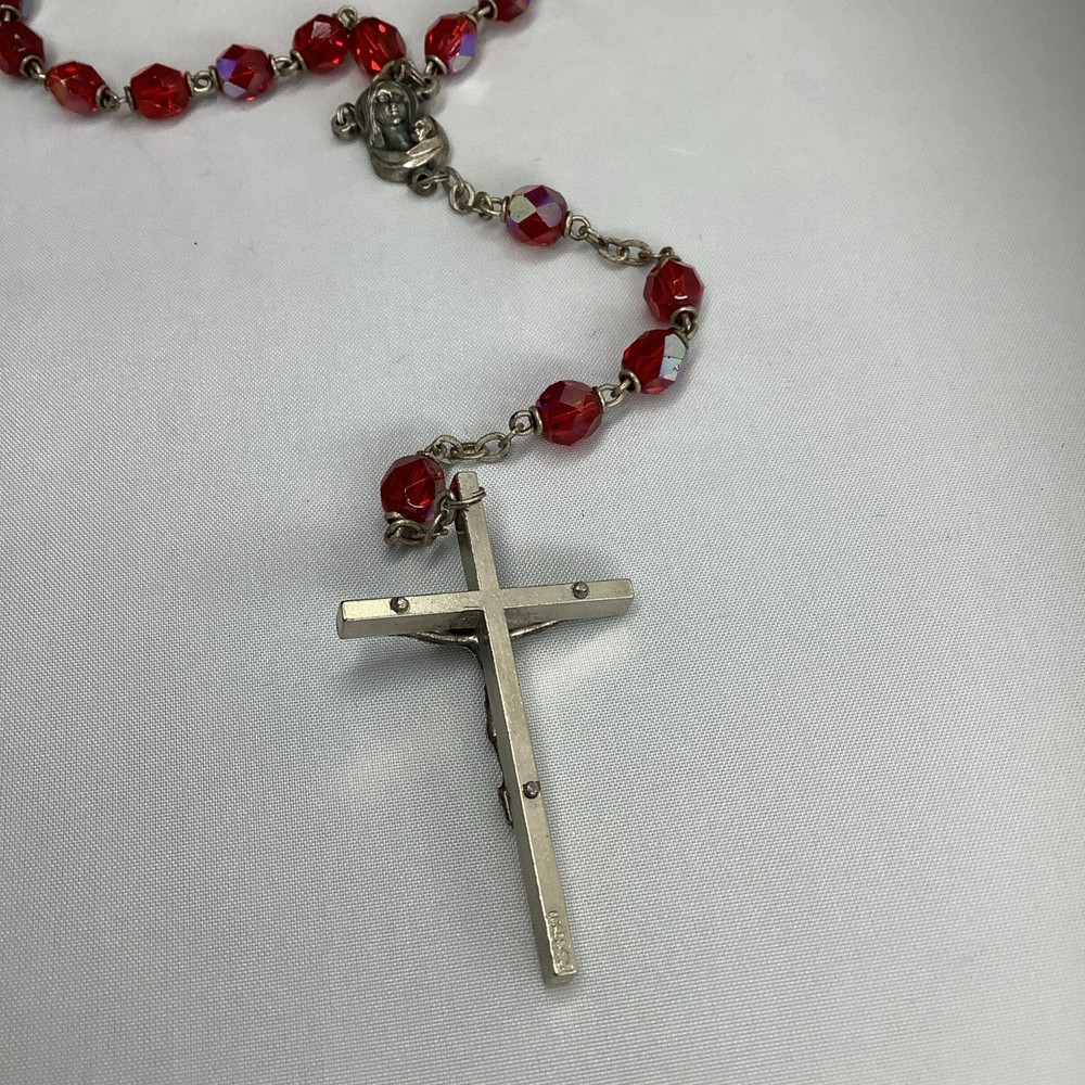 Vintage Rosary With Compact