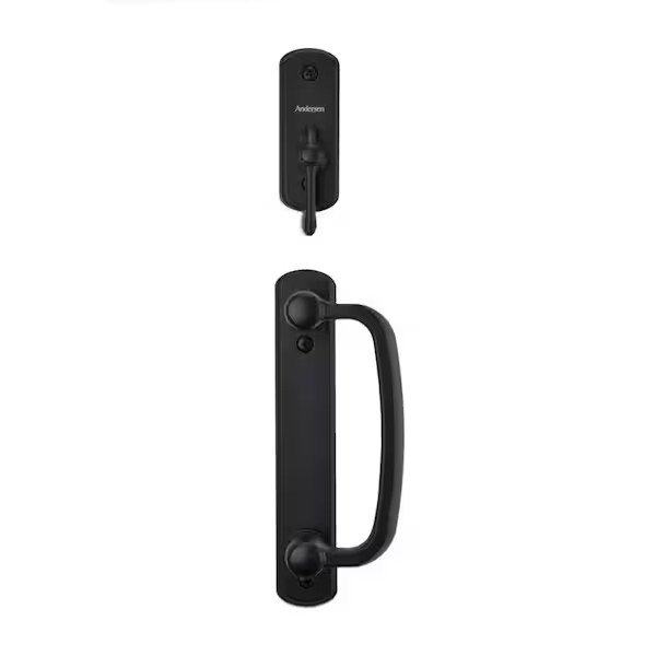 Andersen Albany 2 Panel Gliding Patio Door Hardware Black