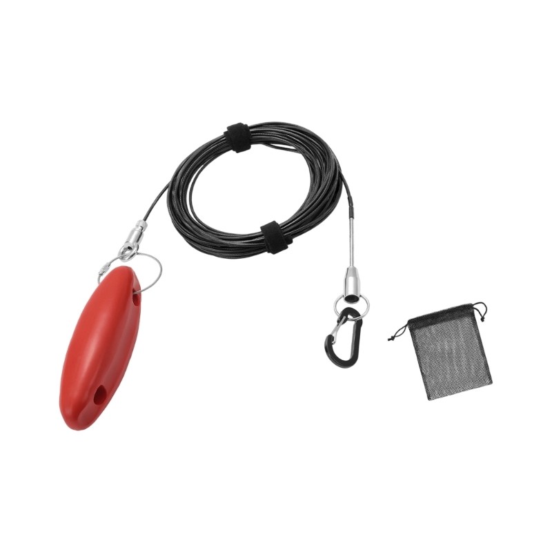 Spear Fishing Fish Stringer Fish Needle Hook Stringer with Cable & Float Ball