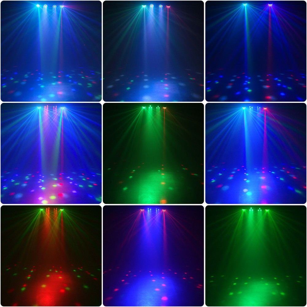 Stage Par Light LED DJ Lights with Stand Package Stage Light System DMX & Remote