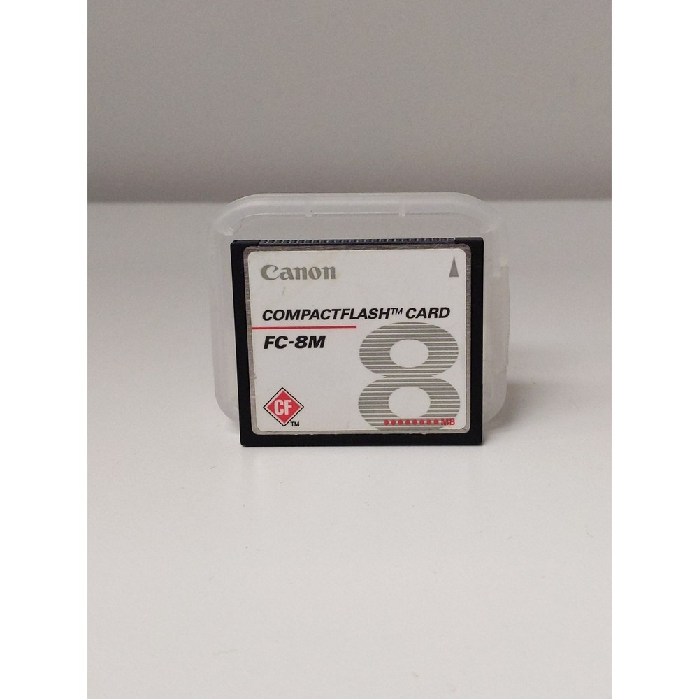 Canon Compact Flash Memory Card + Case (8MB) #0046