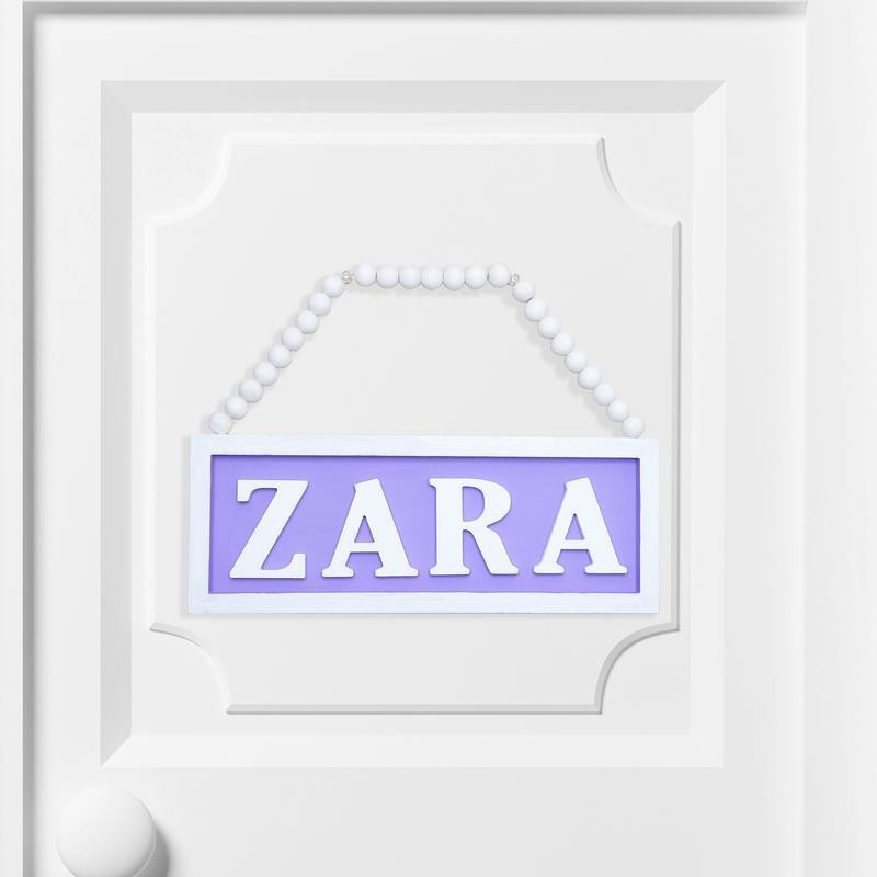 Wood Beaded Handle Unfinished Rectangular Crafting Surface Custom Signs New