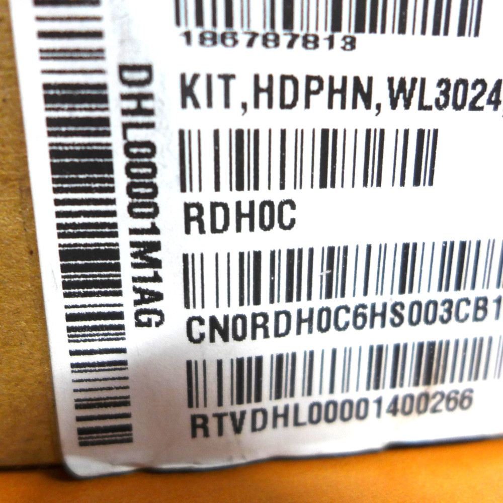 Dell Wireless Headset WL3024 NO INSTRUCTIONS RDH0C