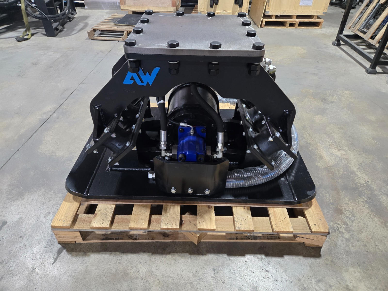 Excavator Compactor Plate - Excavators up to 25 tons - 36″ x 53″ Plate