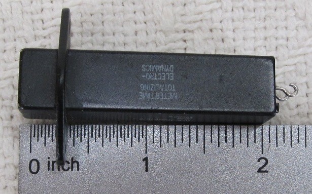 ELECTRO-DYNAMICS 16C8CK Time Totalizing Meter, Hobbs Meter, Hour Meter, 28V DC