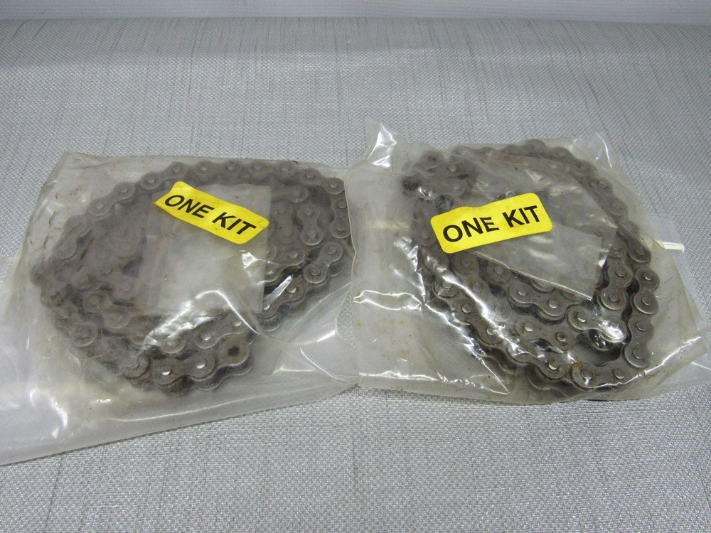 #40 Roller Chain Kit 3 ft Lot of 2