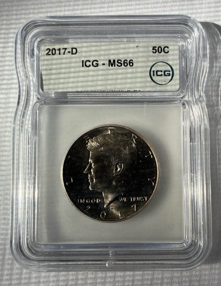 2017-D Kennedy Half ICG-MS66
