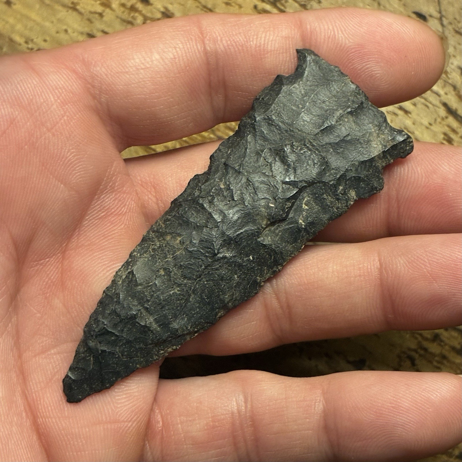 Ohio Indian Artifacts - Nice Authentic Coshocton Meadowood Point