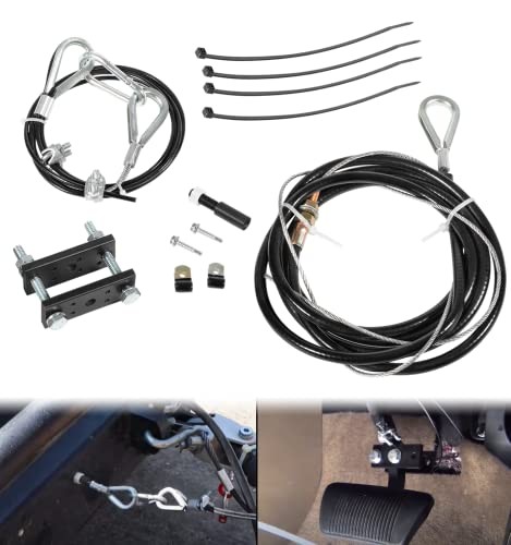 RV Brake Systems for Flat Towing, Ready Break Extra Cable Black Cables Kit