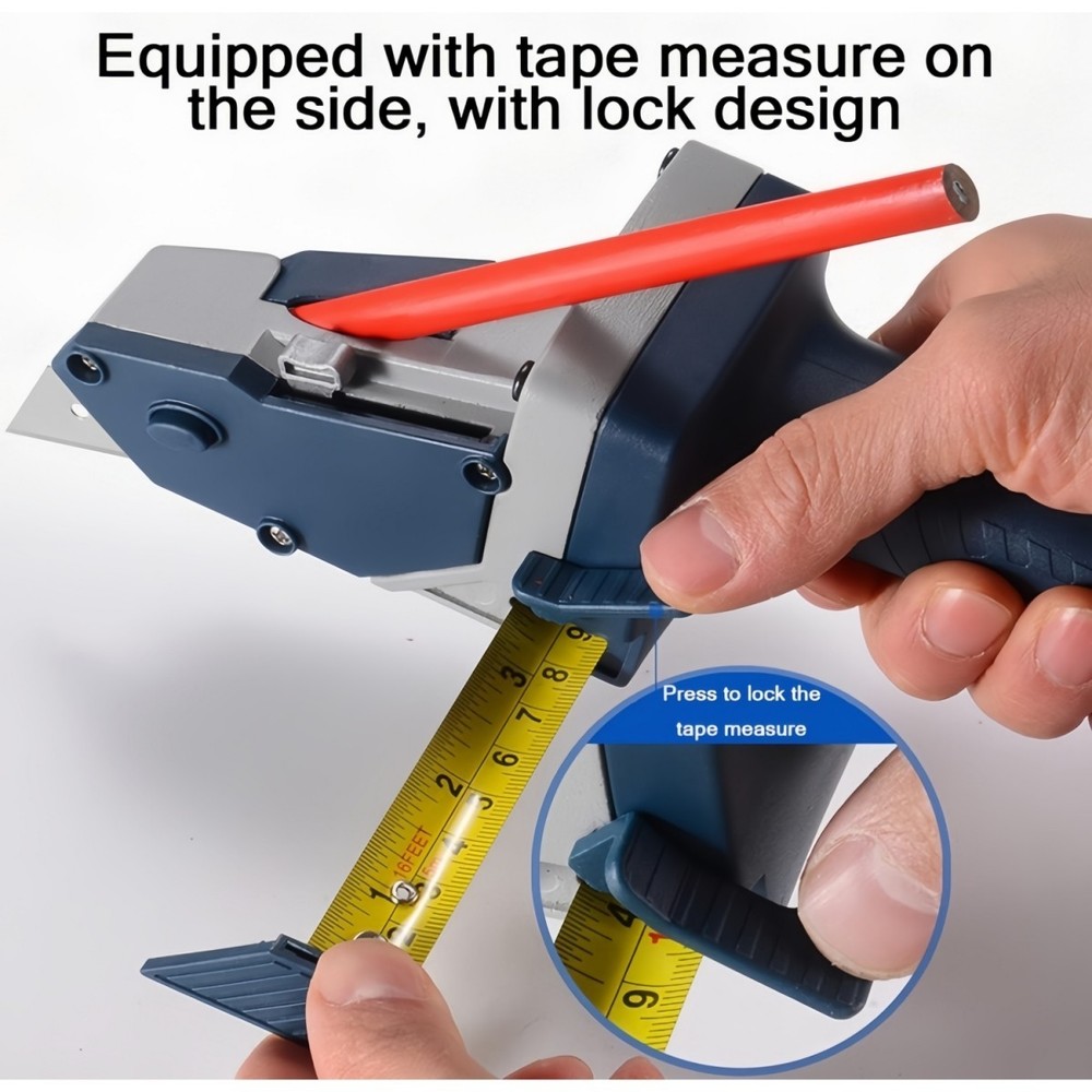 Multifunction Drywall Cutting Tool w/ 6 Blades